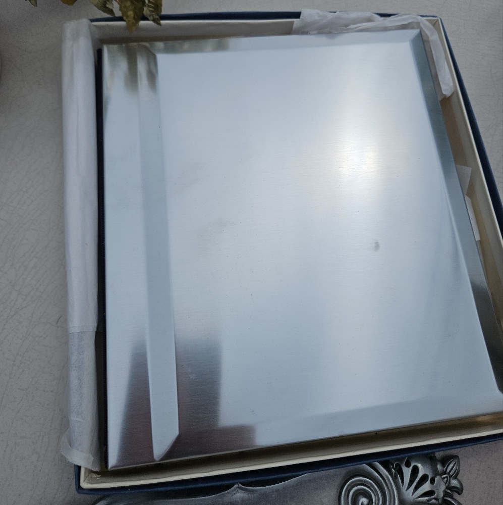 Elegant Silver Storage Tray